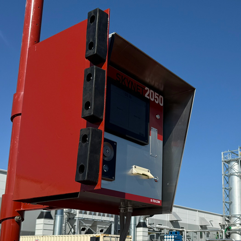 RFID Automated Skynet DD2050 Truck Scale Kiosk System