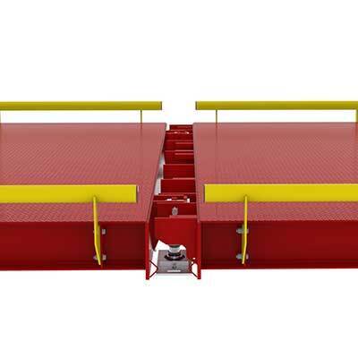 Ease of service access between Patriot Digital Truck Scale modules