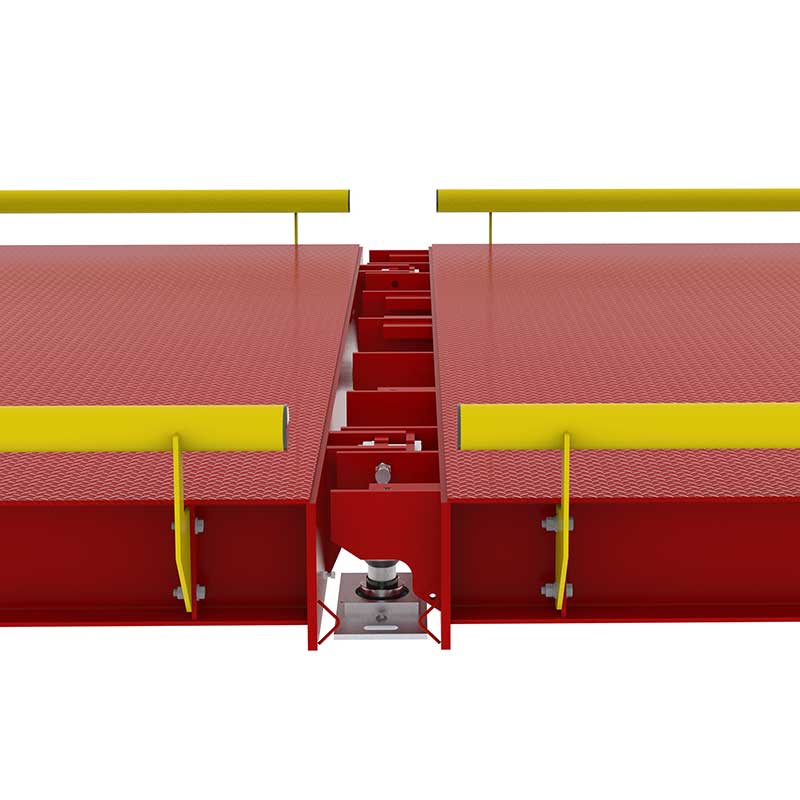 Ease of service access between Patriot Digital Truck Scale modules
