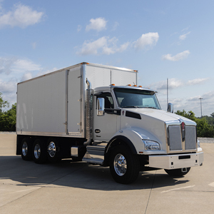 Enclosed Box Test Truck
