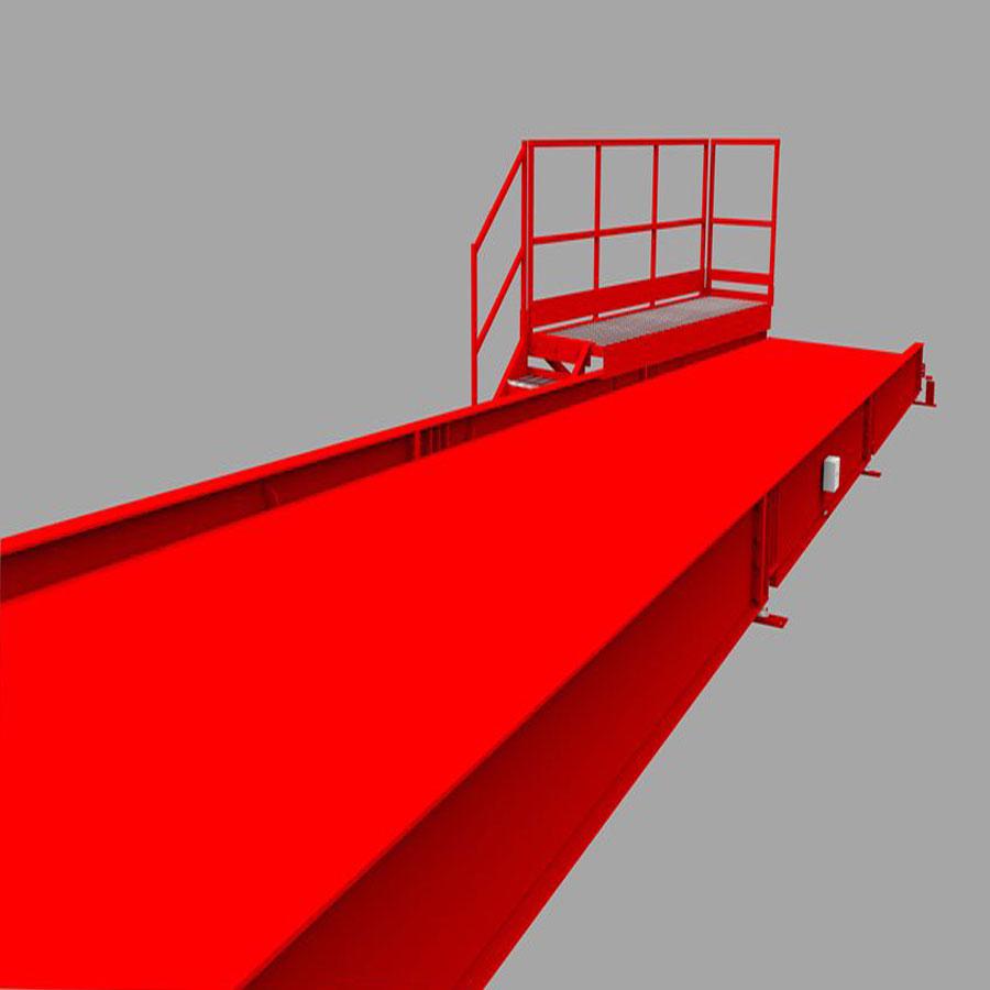Scale Side Rails Side Rail Truck Scale - B-TEK